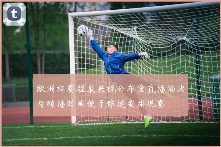 欧洲杯赛程表央视公布含直播场次与转播时间便于球迷安排观赛